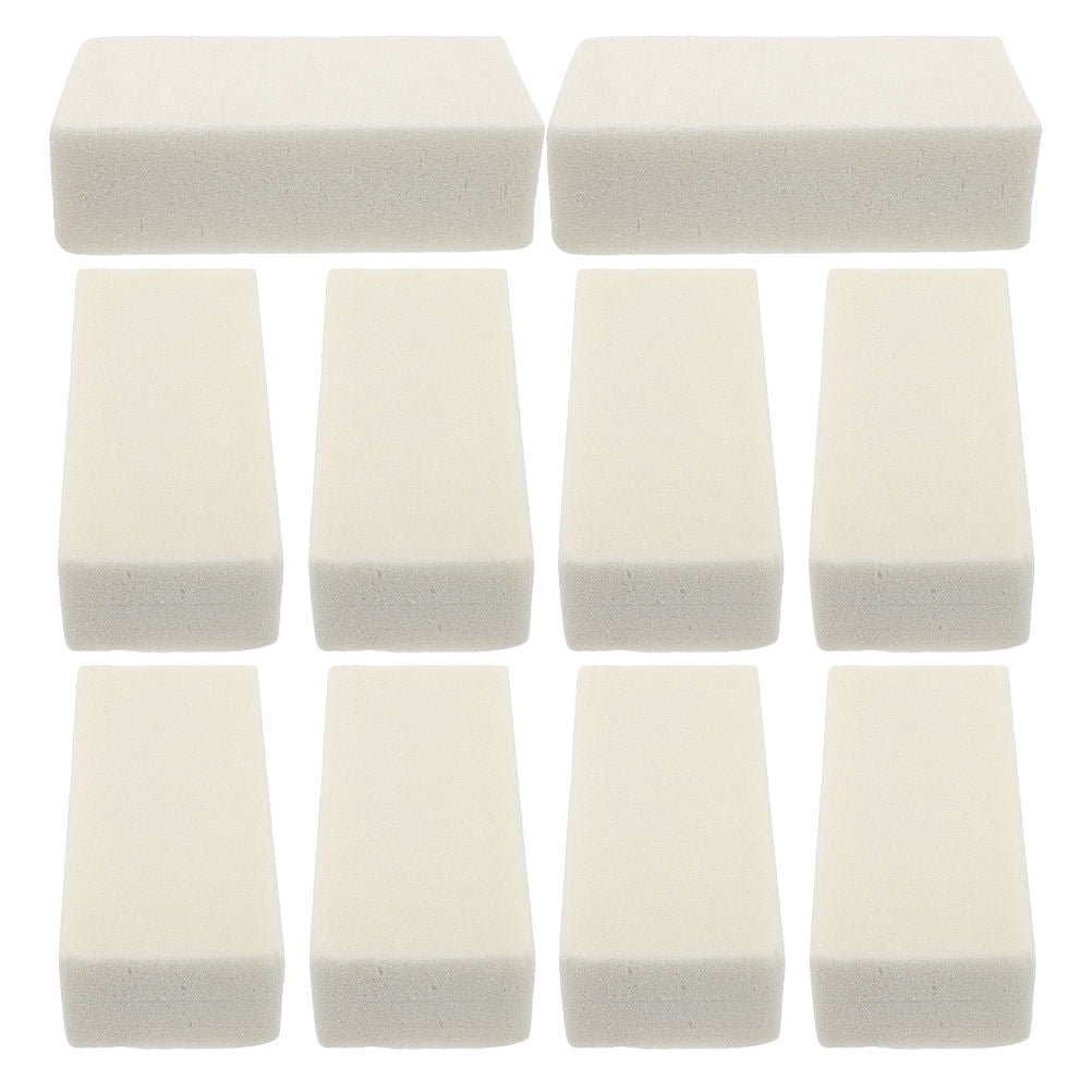 Tineasur White Floral Foam Blocks High Density for and Artificial Flower Arrangements, Crafting and Floral Design Supplies