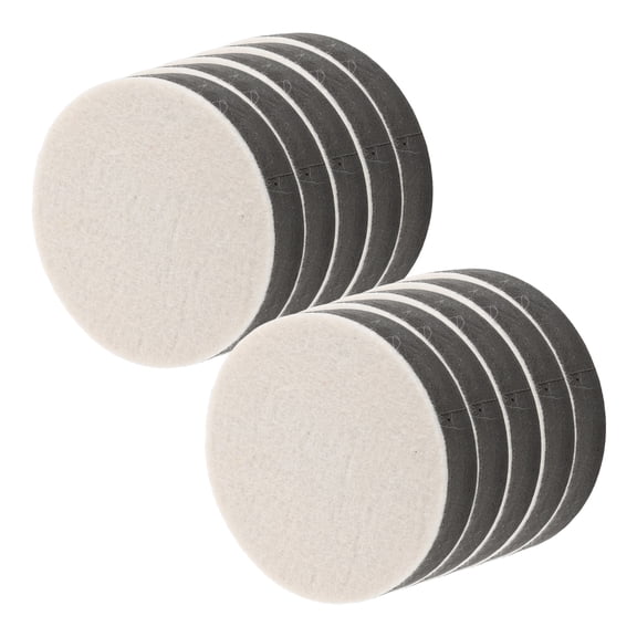 FOLOYORI 10Pcs Self Adhesive Felt Furniture Pads Round Shape for Home Table Risers