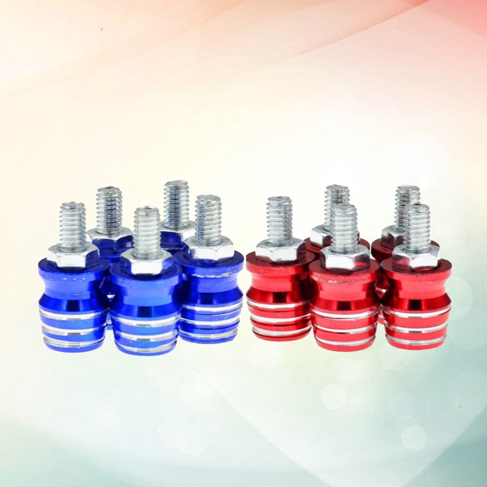 OUNONA 10 Pcs Motorcycle License Plate Screw Moped Accessories Screws