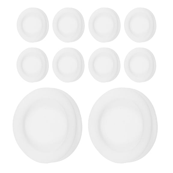 OUNONA 10 Pcs Piggy Bank Plug Bank Stopper Covers Rubber Saving Box Round Plug Money Box Closure Plug Stopper Round Covers For Money Saving Box