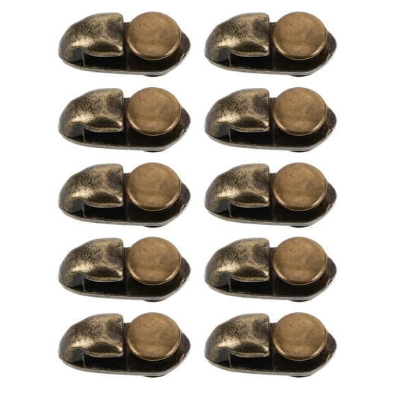 OUNONA  10 Pcs Shoe Boot Lace Hook Climbing Replacements Shoelace