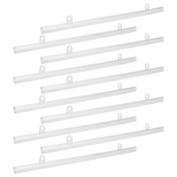 OUNONA Hemoton 10pcs PVC Poster Hanger Rail Strip Bar Frame for Home Map Display
