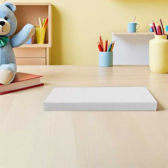 OUNONA Polystyrene Foam Blocks White Lightweight for DIY Crafts 10Pcs