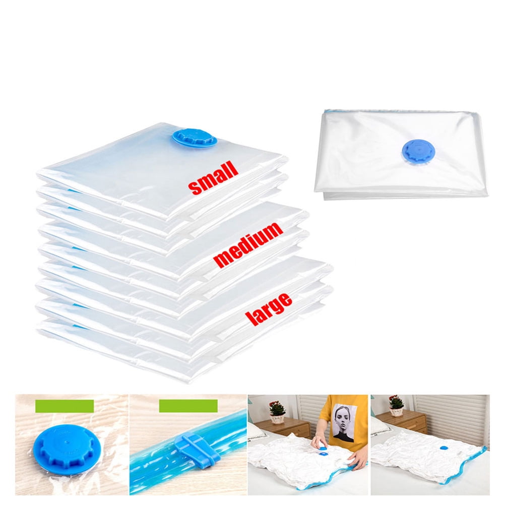 OUNONA 10 Pcs to Store Clothes Space Saver Vacuum Storage Bags Jumbo Quilt