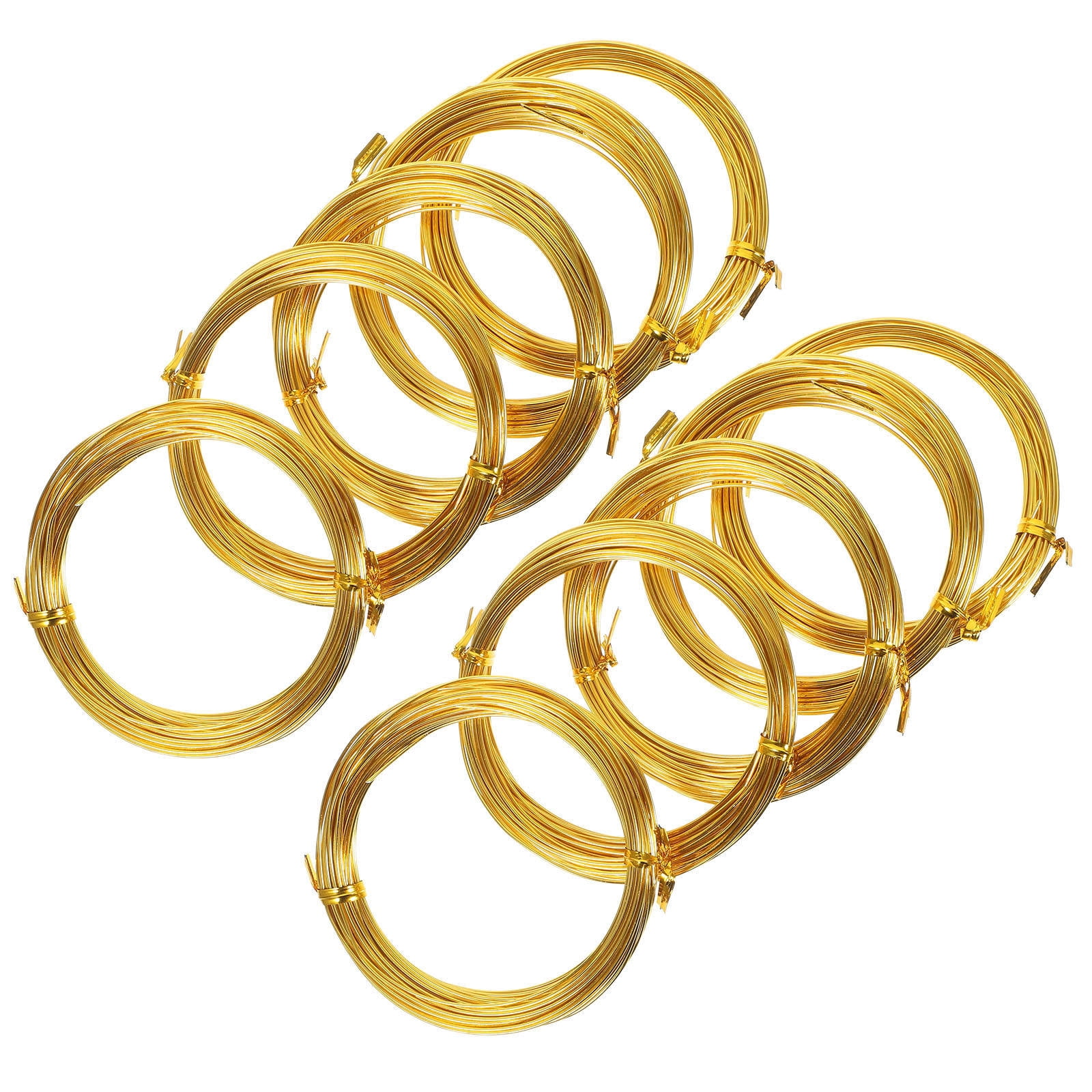 WEAVILUX training wire Bonsai Wires Golden Gardeners Branch Bending DIY Projects 10 Rolls