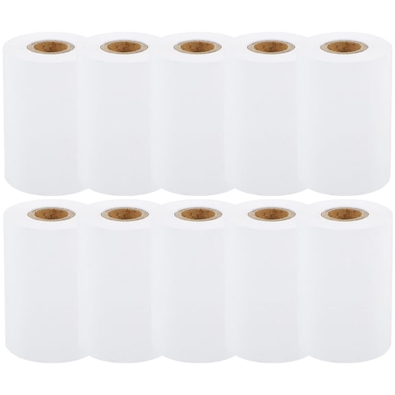OUNONA Premium White Thermal Paper Roll for Credit Card Machine Multipurpose Printing Use in Supermarket