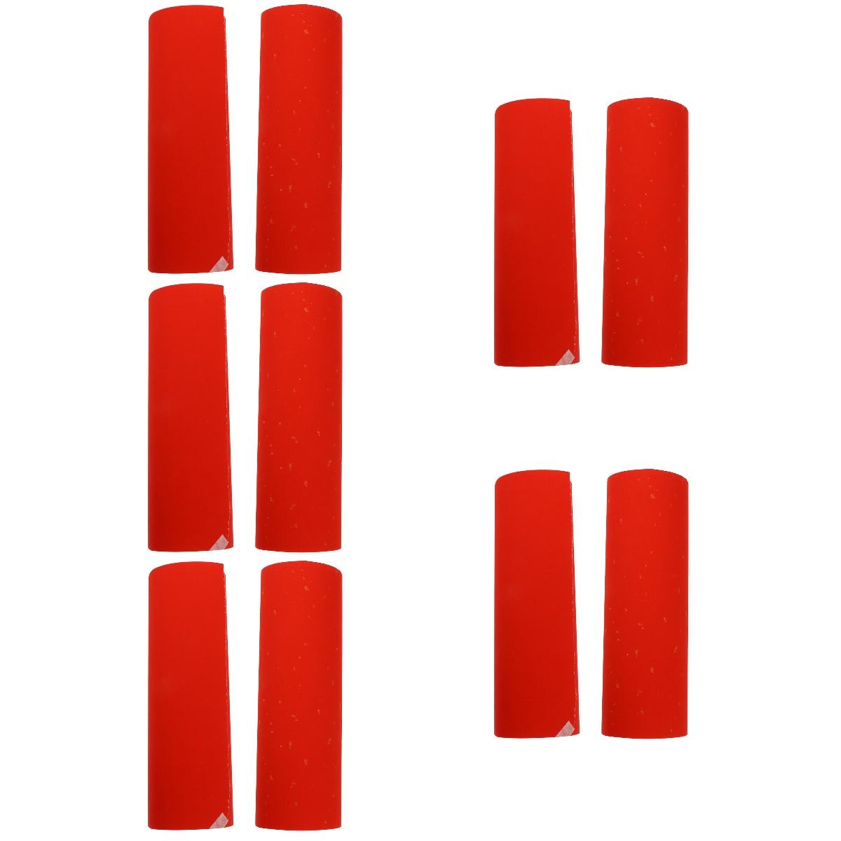 OUNONA 10 Rolls of Red Xuan Paper Spring Festival Couplets Scroll Red ...