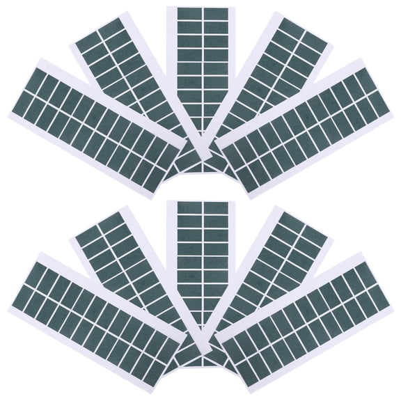 OUNONA 10 Sheets Battery Insulation Pad Battery Insulation Gaskets Insulation Paper Pad Insulation Gasket