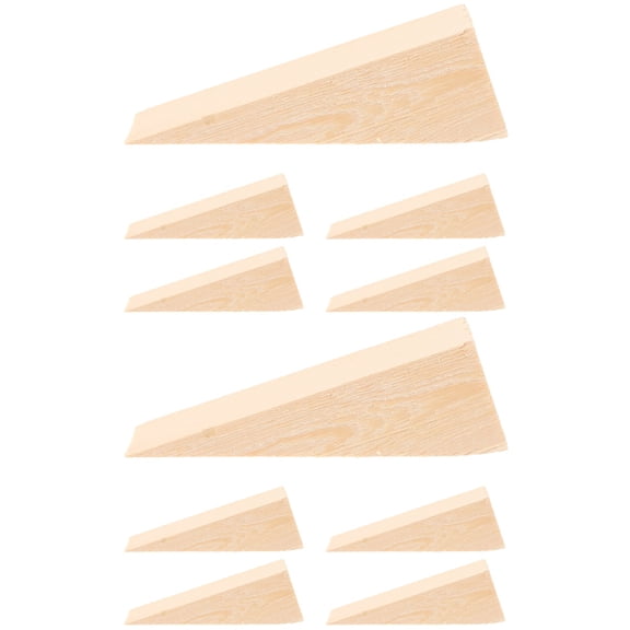 NUOLUX 10Pack Wood Furniture Leveling Shims Simple Elegant Design for Stabilizing