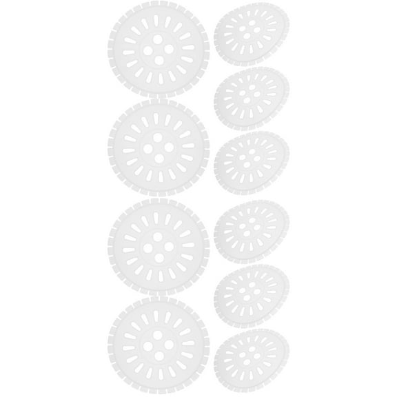 OUNONA 10 pcs Dehydrator Sheets Washer Machine Dehydrator Pads Washing Machine Liners