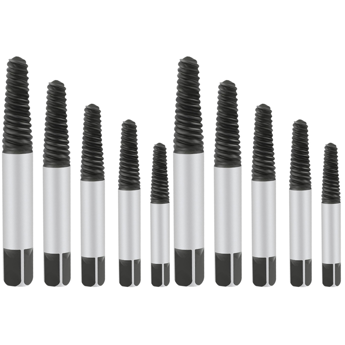 OUNONA 10 pcs Screw Extractors Tool Damaged Bolt Removers Drill Bits ...