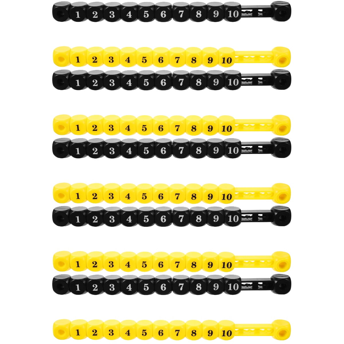 OUNONA 10 pcs Table Soccer Score Keepers Multipurpose Scoring Counters ...