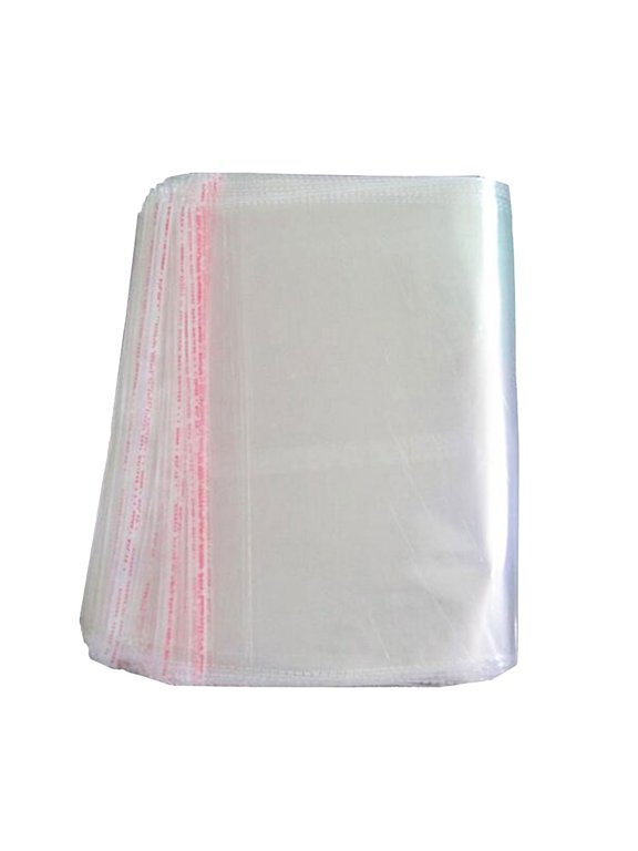 Self Adhesive Bag 100 Clear Cellophane Resealable for Business Use