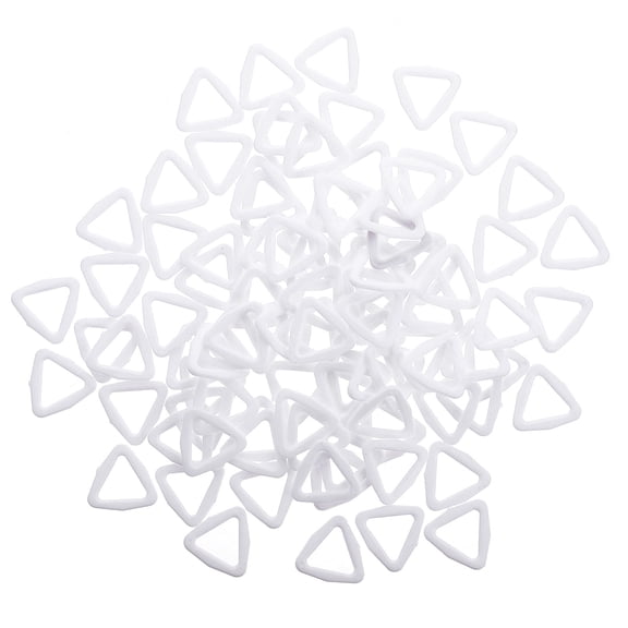 OUNONA 100 Pcs White Sewing Buttons 2.9x2.7CM Thread-Resistant for Clothing and Craft Projects