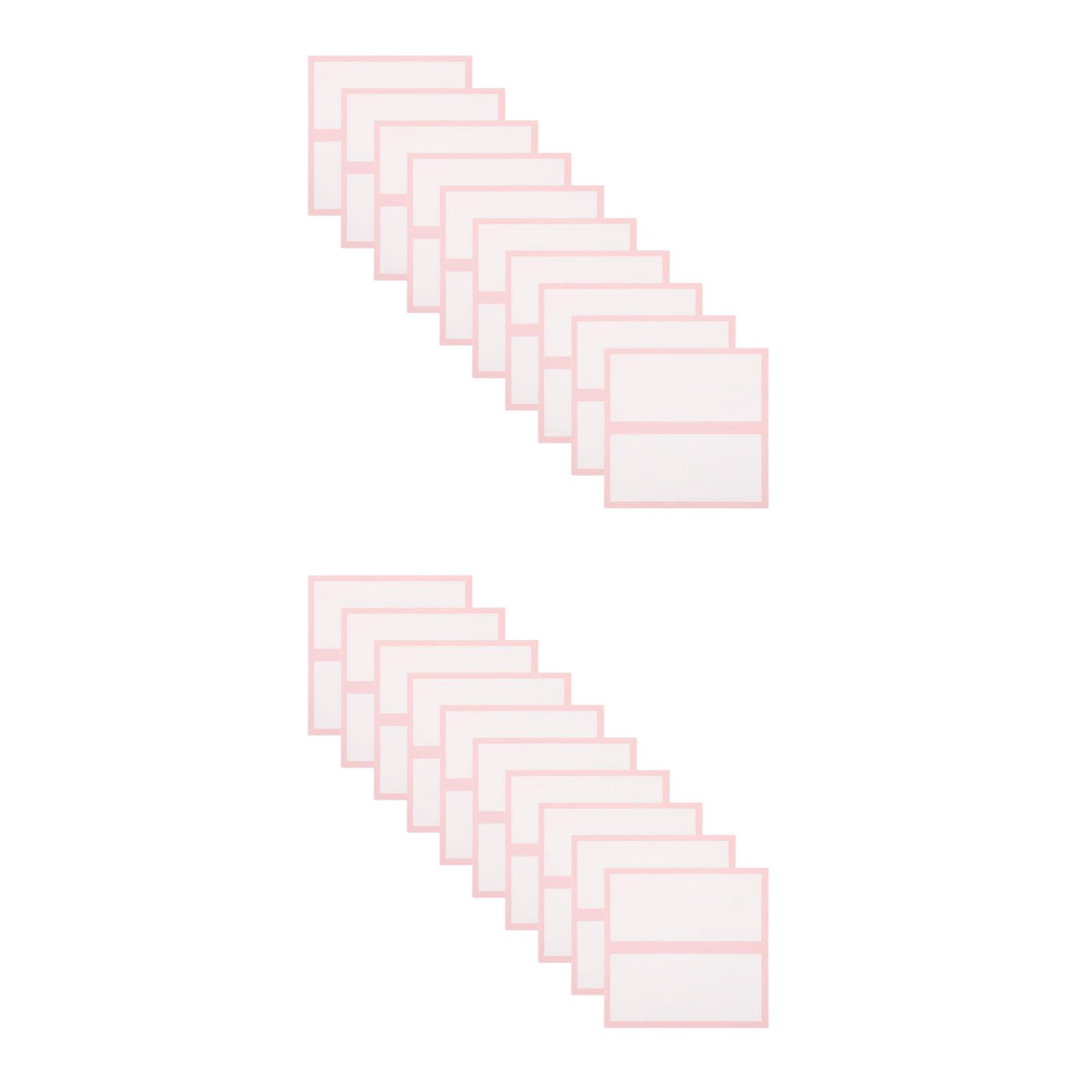 Reception Tags OUNONA 100 Pcs Folding Place Cards Table Settings Name Tags for ...