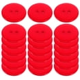 thumbnail image 1 of OUNONA Red Resin Buttons for DIY Crafts 100pcs 2 Holes Stylish Round Design Convenient for Sewing Projects, 1 of 8