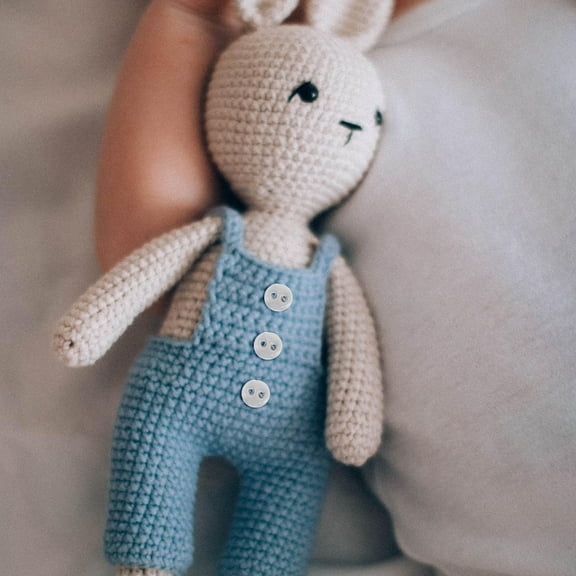 OUNONA  100 Pcs Pants Buttons for Sewing Round Doll Clothes Mini Baby Child