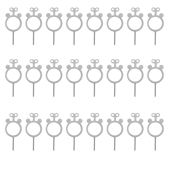 OUNONA 100Pcs Silver Sim Opener Pin for Phone Sim Tray Eject Tool Durable Practical