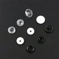 thumbnail image 1 of OUNONA 100-Piece White Plastic Snap Fasteners Kit for Sewing Beginners, Clothing Accessories and Craft Supplies, 1 of 8