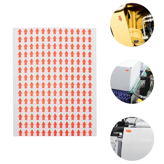 OUNONA 1000 Pcs Shape Directional Equipment Indicating Indicator Tags