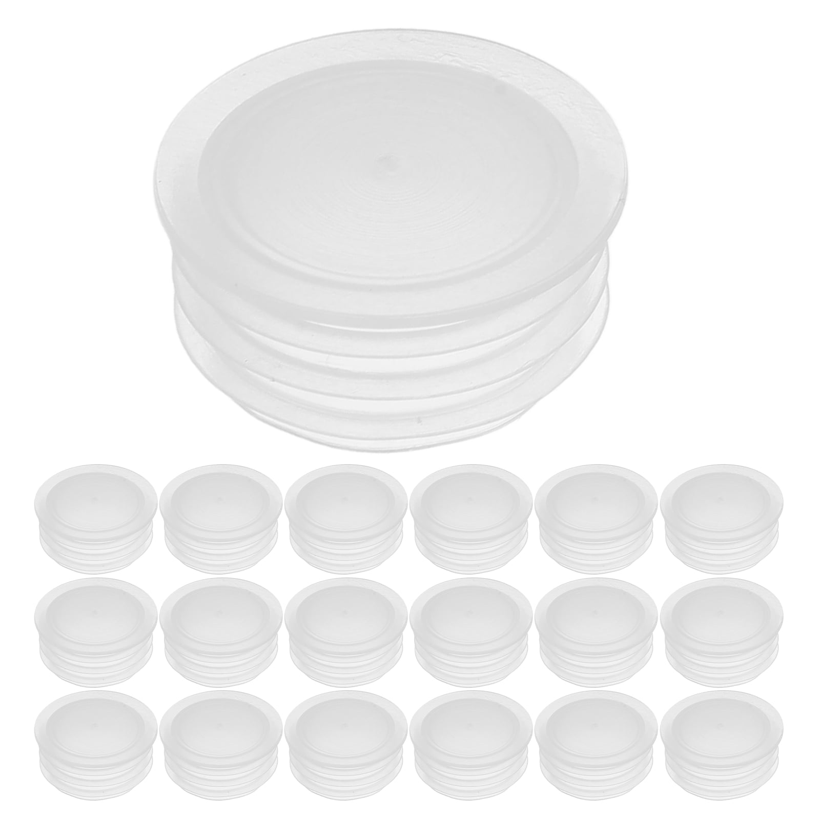 Plastic Inner Plug OUNONA 100Pcs Plastic Airtight Inner Plug for Travel Bottle Seal ...
