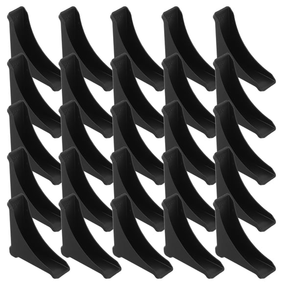 OUNONA 100Pcs Black Picture Frame Protective Covers for Glass Mirror and Decorative Frames
