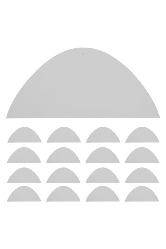 Universal Hat Cap Inner Liners - Multi-Color Flat Cardboard Inserts for Easy and Neat Hat Organization