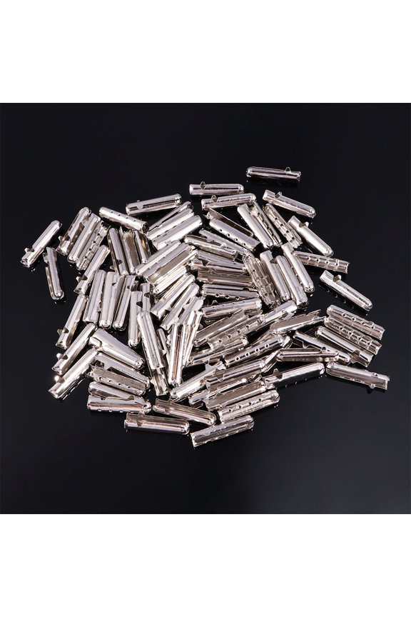 100 Pcs Metal Tips Shoe Lace End Caps for Easy Repair and Replacement Shoe Accessories