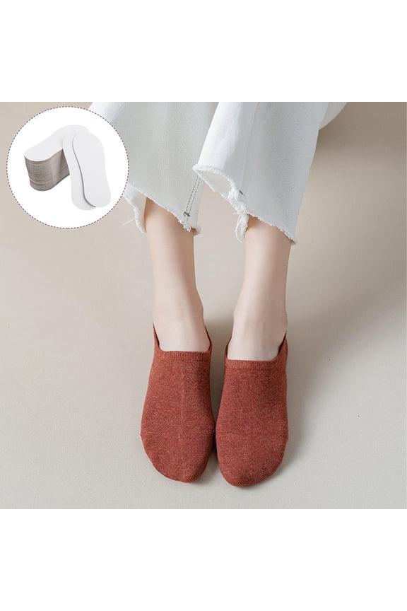100Pcs Socks Display Paperboards White Sock Organizer for Low Cut Socks Convenient and Space Saving