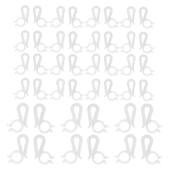 OUNONA Sturdy Outdoor Christmas Light Hangers for Parties and Holidays 100Pcs