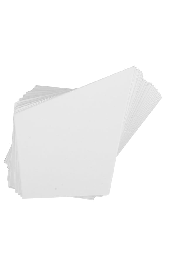 100Pcs White Quilting Piercing Paper Templates for Sewing and Decorative Trim Work