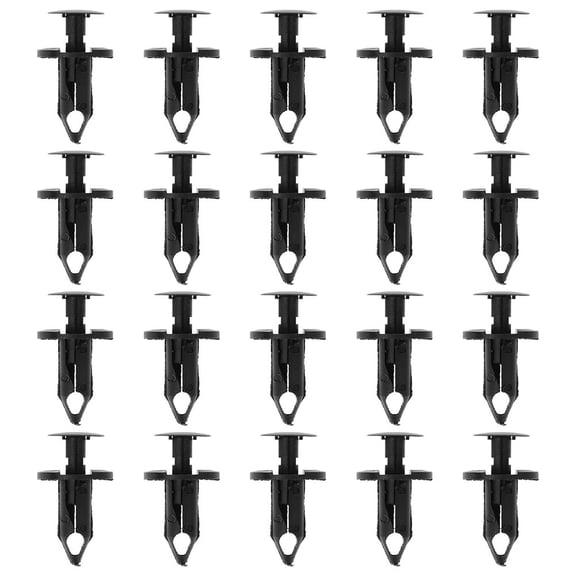 OUNONA  100 Pcs Modified Upper Pump Fixed Clamp Auto Car Bumper Clip