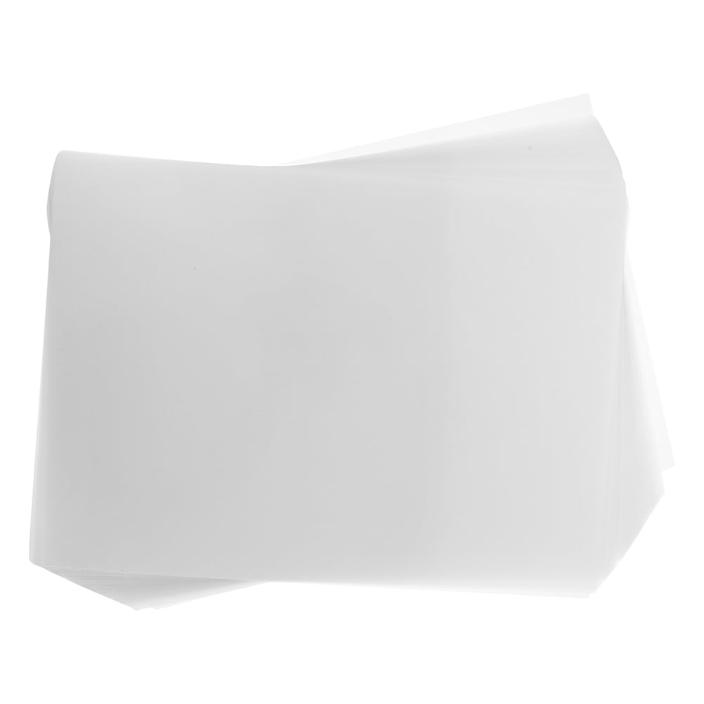 OUNONA 100pcs Clear Laminating Paper Lamination Material Plastic Sheets ...