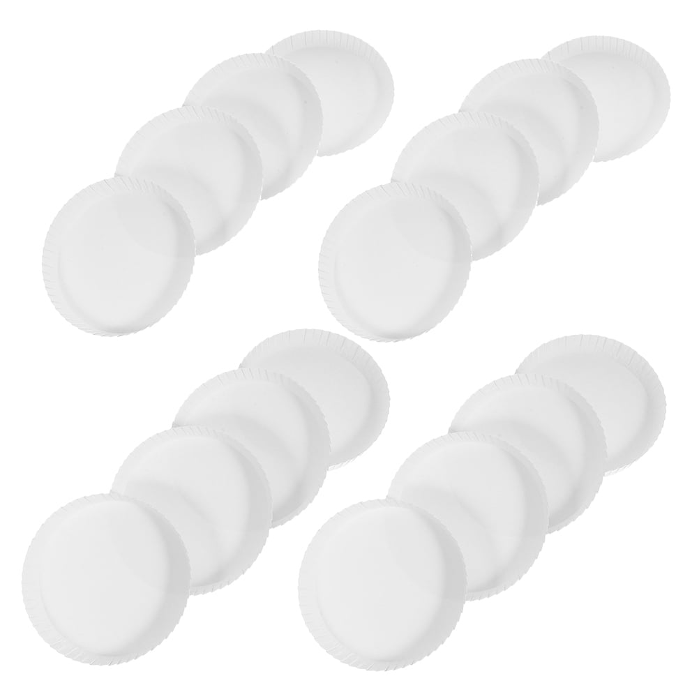 OUNONA 100pcs Disposable Paper Cup Cover Hot Cup Lid Mug Lid Coffee Cup ...