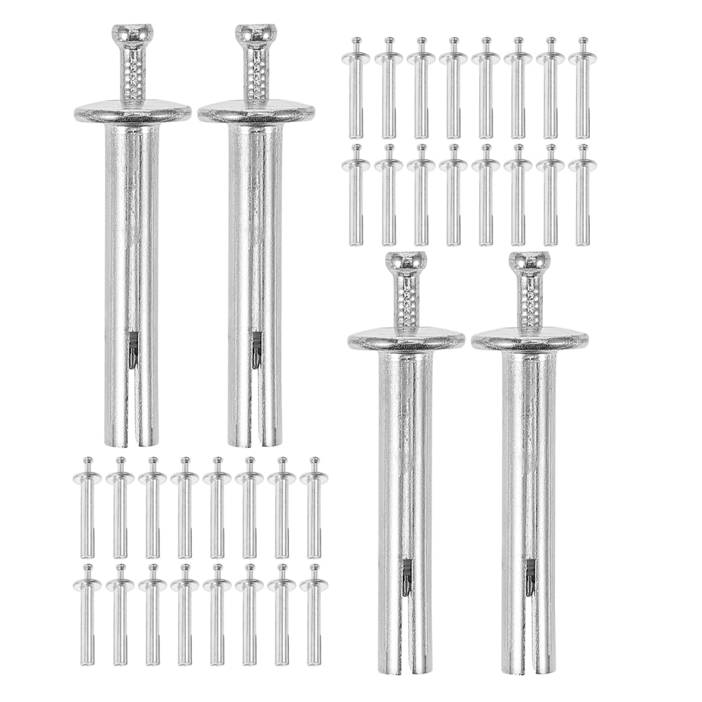 OUNONA 100pcs Expansion Nails 8x50mm Concrete And Masonry Wall Anchors Nail Efficient And Secure Fastening