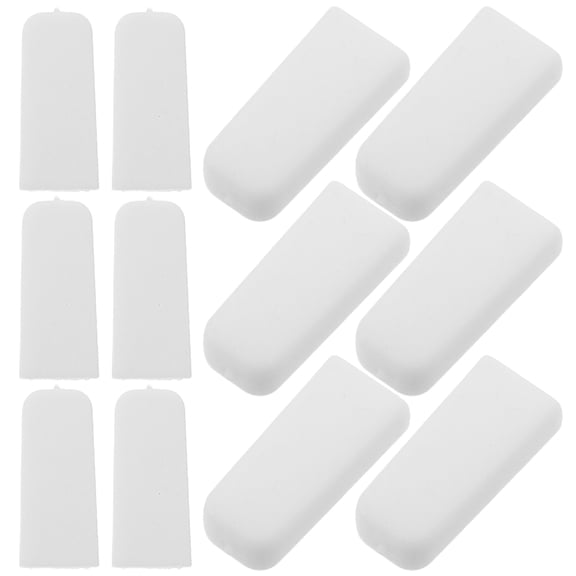 OUNONA Raindrops 100pcs Plastic Sheath Guards Universal Protectors for Paring Utility Bread Chef Covers