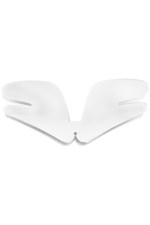 100pcs Shirt Collar Stays Supports for Collar Fixing and Reinforcement, Blouse and Shirt Collar Inserts