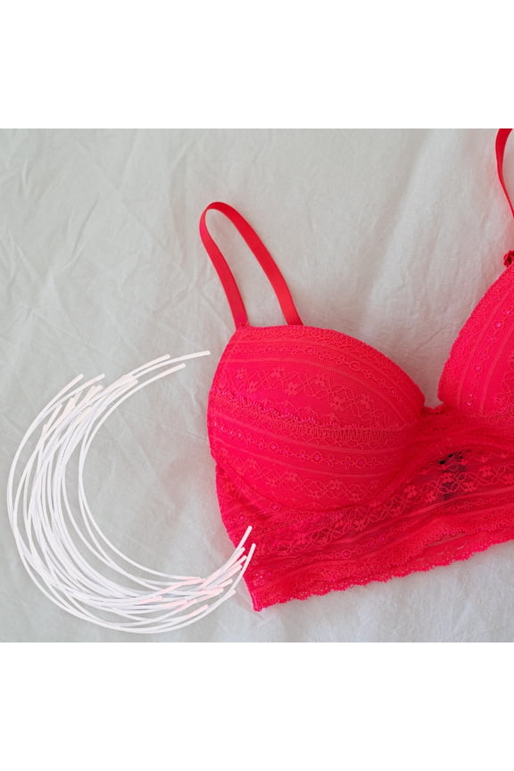10Pairs Underwire Bra Repair Replacement Metal Wire Light Grey for Bras Support and Shape