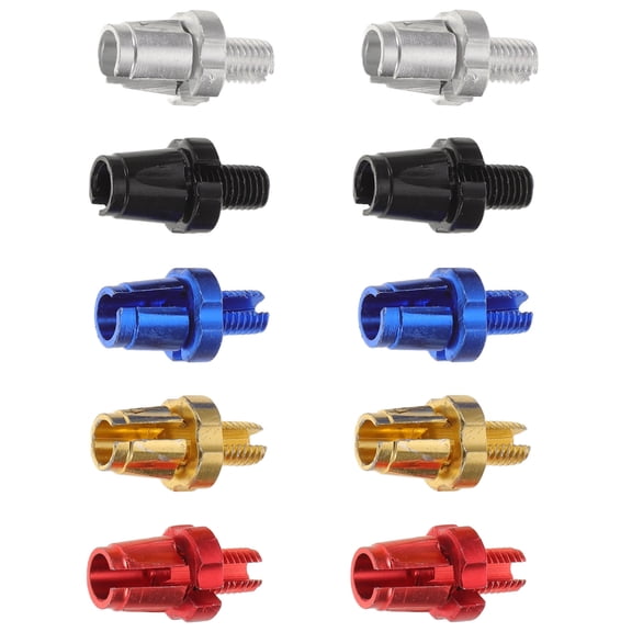 OUNONA 10Pcs Bicycle Brake Lever Bolts Aluminum Alloy Fasteners Compatible with Mountain and Road Bikes