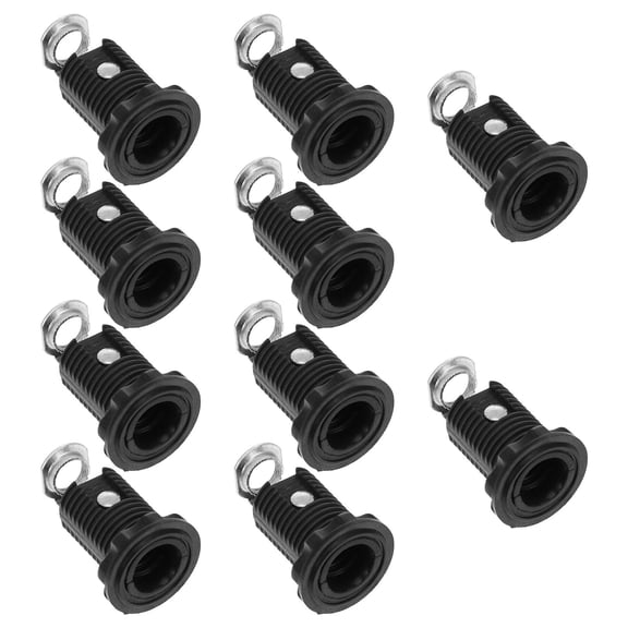OUNONA 10pcs E12 Screw Lamp Socket Plug in Holder for Pendant Lighting