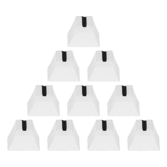 OUNONA 10Pcs Fader Knobs Slider Console Mixer Fader Caps Sliders for Replacement Console Mixer Slider Fader Knobs Replacement Parts