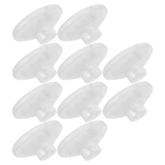 OUNONA 10Pcs Floor Lamp Switch with Step on Button Transparent Inline Foot Pedal for Handsfree Lamp Control