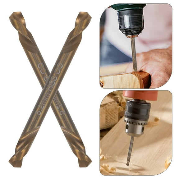 BALAHAPY Drill Bits Set Cobalt Steel For Chip Evacuation 10Pcs 6.1X0.52X0.52In