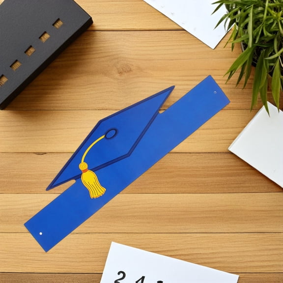 OUNONA 10Pcs Graduation Hats Paper Caps Easy Wear Party Supplies for Memorable Photos