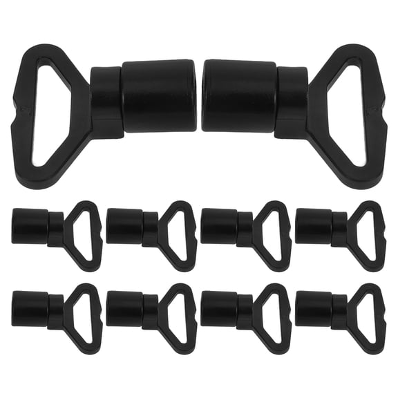 OUNONA 10-Pack Boat Mooring Hooks for Yacht, Kayak, Sailboat Tie Hooks, and Convenient Boat Docking Accessories