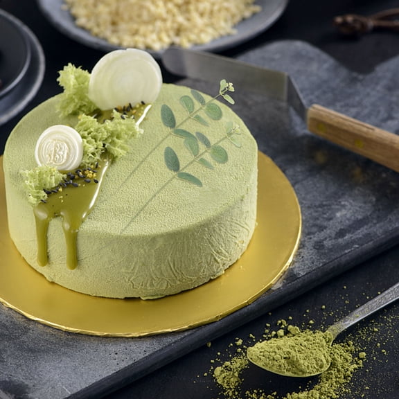 OUNONA 10Pcs Palm Leaf Cake Topper Cake Topping Decoration Assorted Color for Bakers