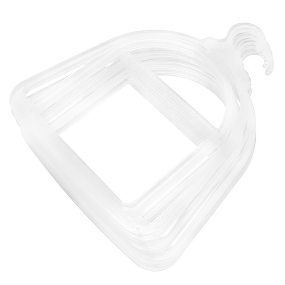 OUNONA 10Pcs Plastic Beanie Holder for Closet Hat Organizer with Space Saving Design