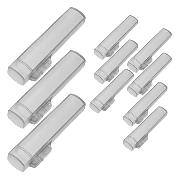 OUNONA Portable Toothpick Dispenser Sturdy Plastic Case 10Pcs