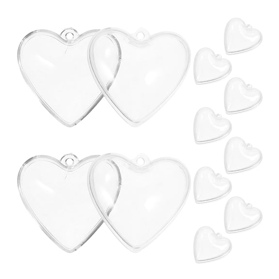 OUNONA 10Pcs Stable Transparent Floating Ornaments Aquarium Decorations for Fish Tank Visual Appeal