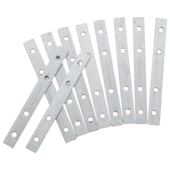 OUNONA 10Pcs Tilt Window Accessory Parts Metal Lamp Connector for Stable Connection Silver